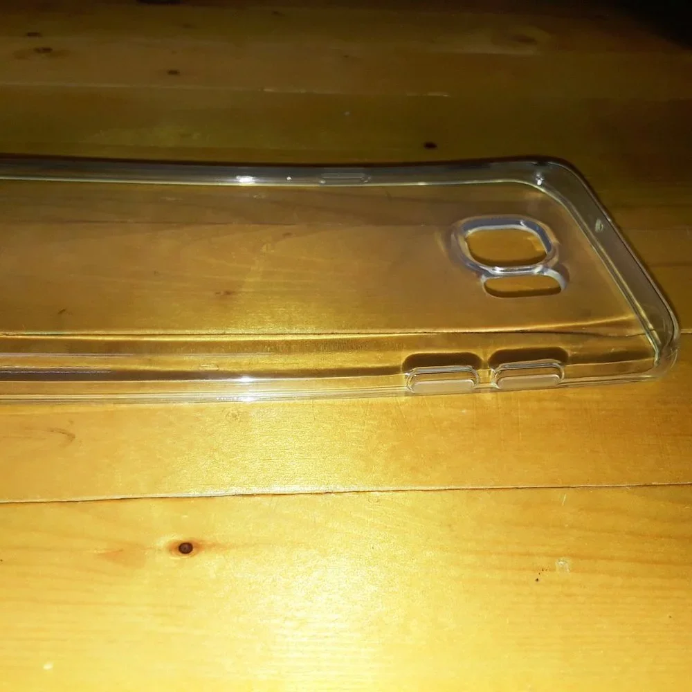 Samsung Galaxy S7 EDGE Crystal Clear Protective Bumper Case